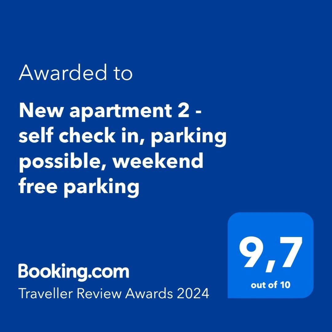 New Studio 3 - Self Check In, Parking Possible, Weekend Free Parking Bratislava Luaran gambar